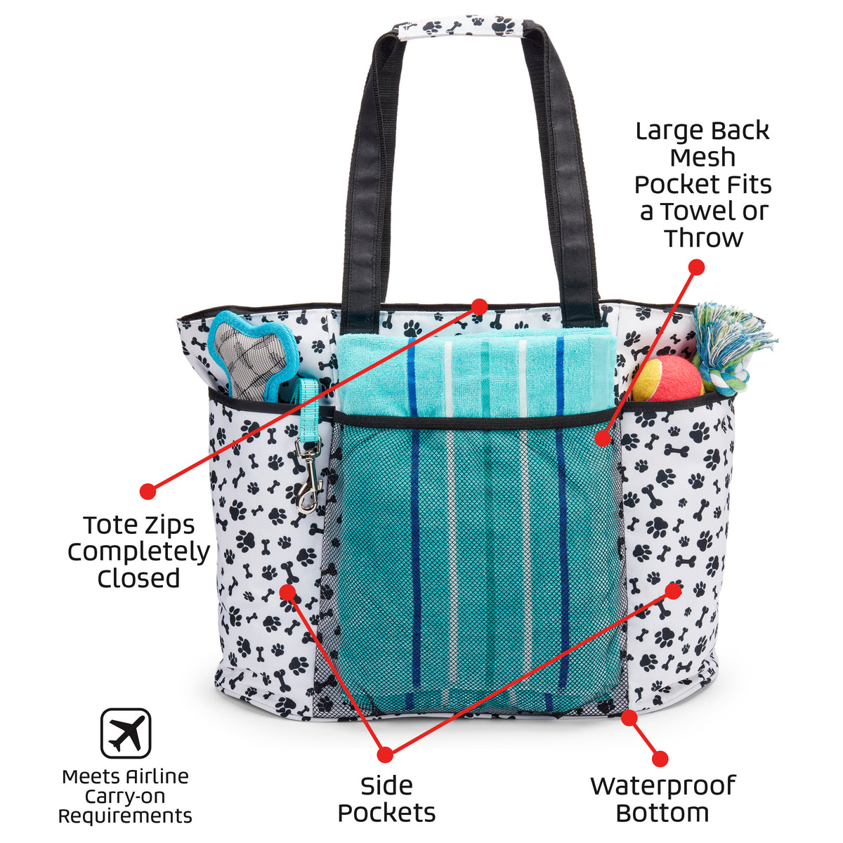 Mobile Dog Gear Dogssentials Tote Bag